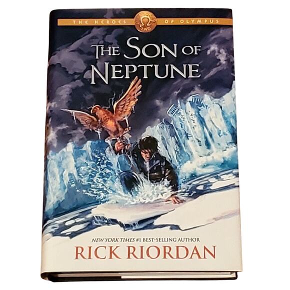 The Son of Neptune First Edition 2011 Rick Riordan Hardcover Disney Book 2 New - Picture 1 of 5